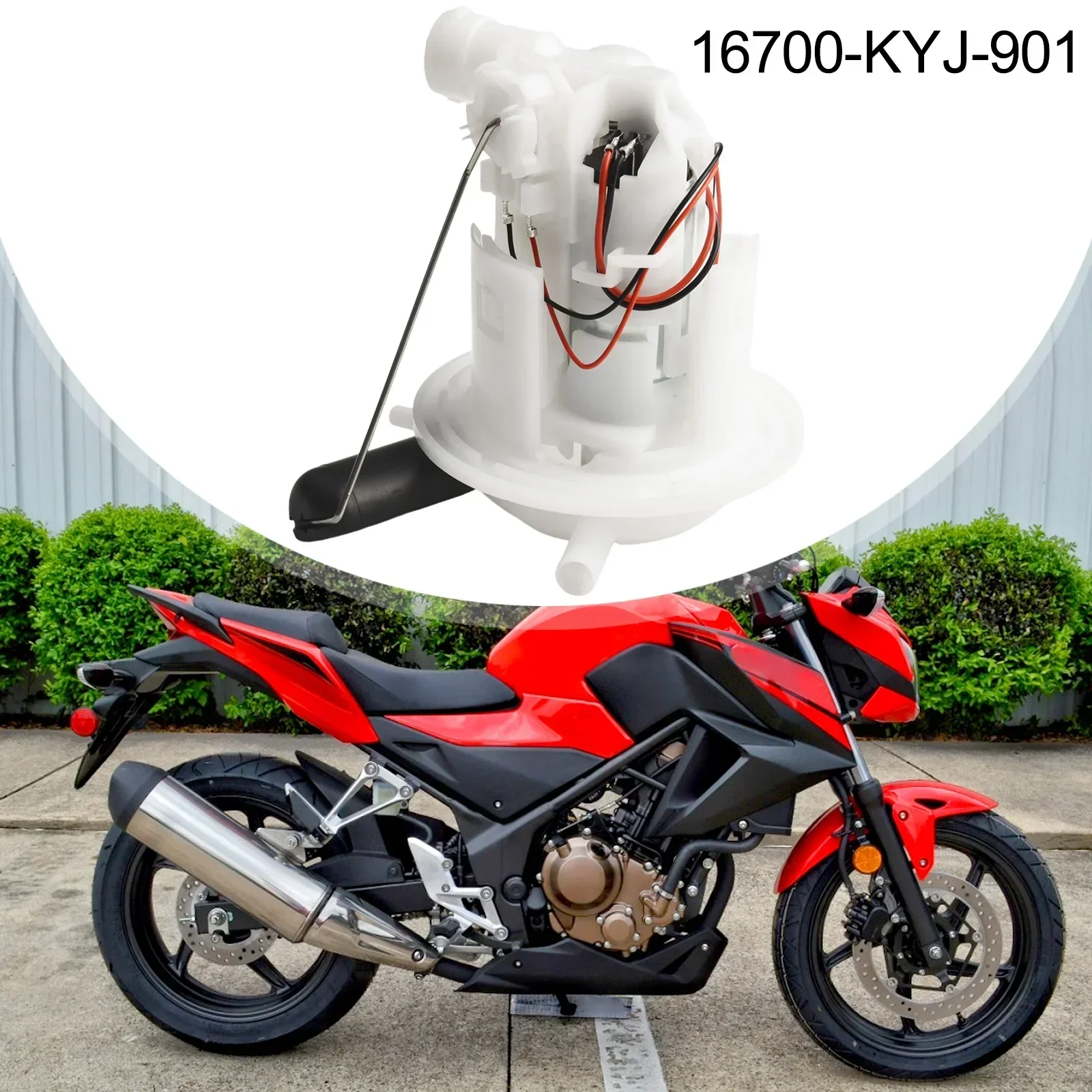 

Hot Sale 1x Fuel Pump Assy 16700-KYJ-901 For Honda CB300 2015 For Honda CBR250R 2011 For Honda CBR300 2015-2022
