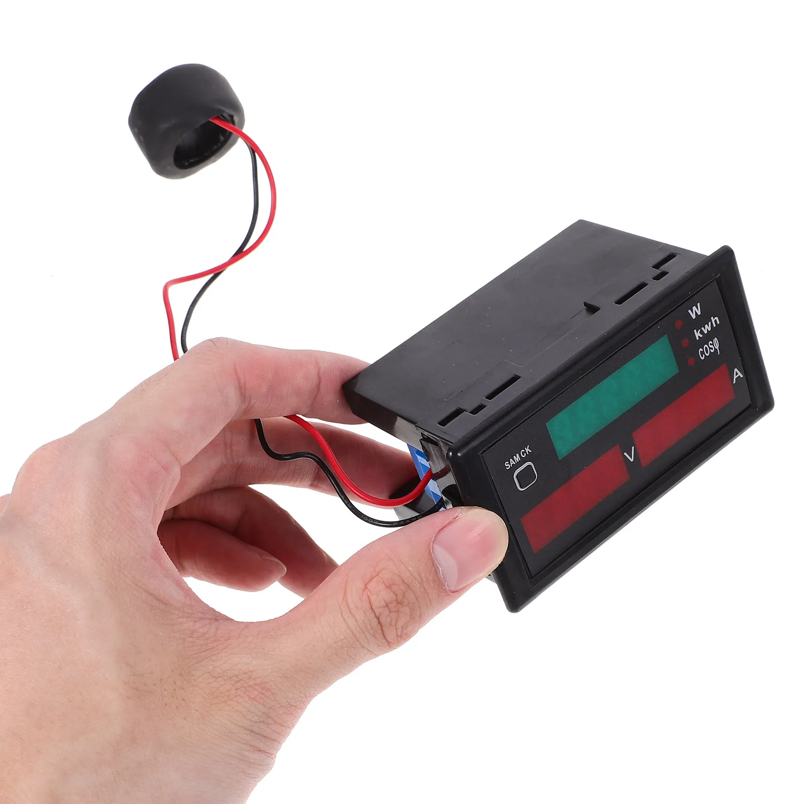 

Многофункциональный вольтметр-амперметр 5-в-1 с LED-дисплеем, 80-300В, 100А, измеритель напряжения, тока и энергии