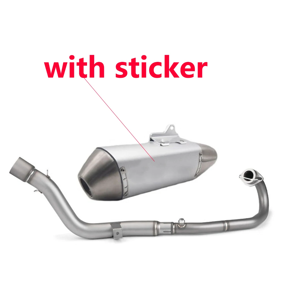 Slip-on Exhaust For Honda CRF300Rally CRF300L CRF300 2021 2022 2023 Performance Full Muffler Systems Header Pipe