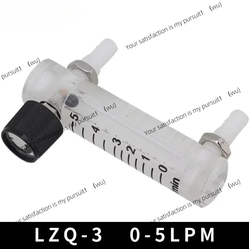 ZOCI-FOR High-quality LZQ-3 0-5 LPM /0-10 LPM Oxygen Flow Meter with Adjustable Control Valve