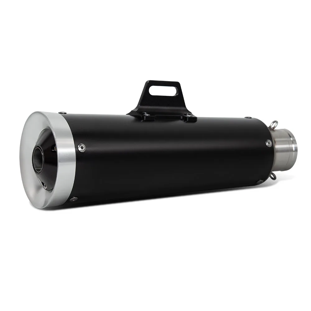Motorcycle Escape Modify 51mm Universal Exhaust Adventure Moto Muffler with DB Killer For F850GS Versys 650 G310GS Vstrom 650 R3