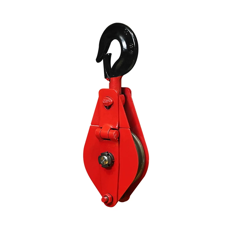 Block Crane Wire Rope Mounted With Sling Pulley For Specification