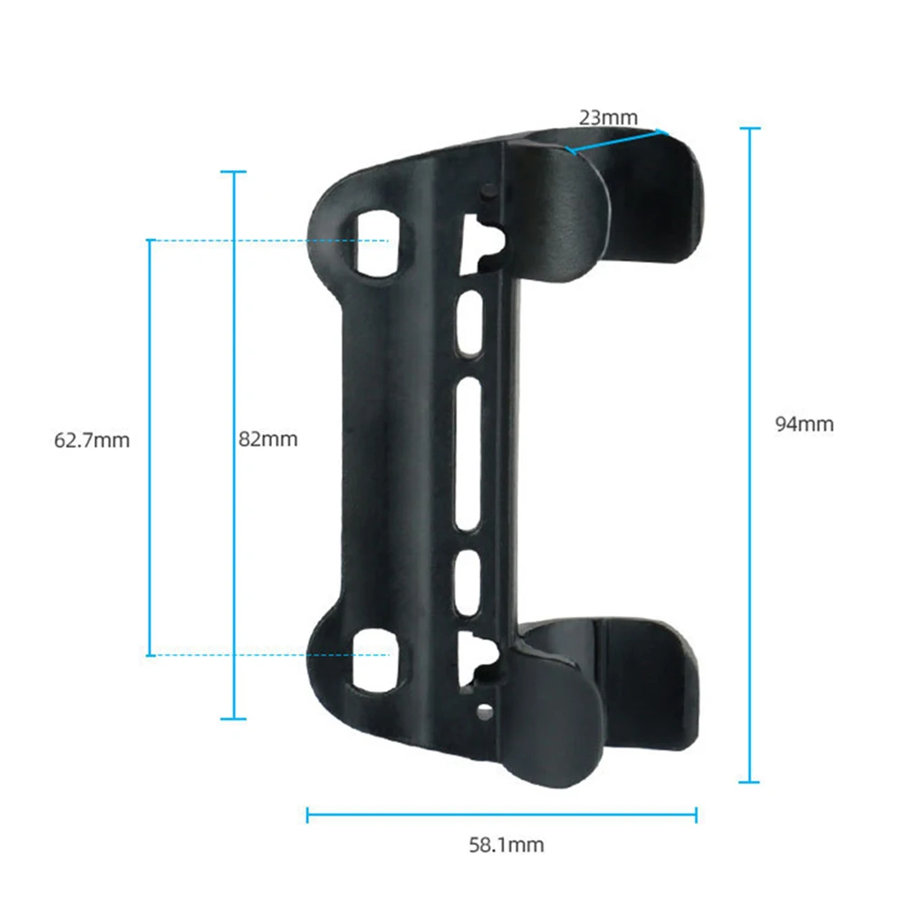 Nuovo supporto per pompa di qualità pratica Staffa per gonfiaggio Telaio in nylon leggero Sostituzione della parte della clip Resistenza all'usura