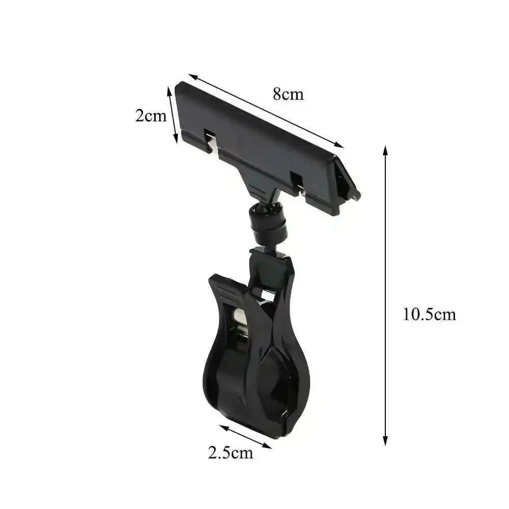 Binding Plastic Clips Clamps Sign Clip Holder For Price Display Paper Holder For Supermarket Price