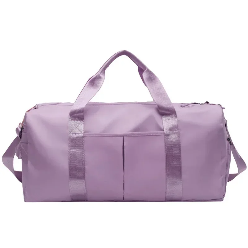 Bolsa de viaje de gran capacidad para mujer, bolsa de entrenamiento con separación en seco y húmedo, para Yoga y Fitness, 2023