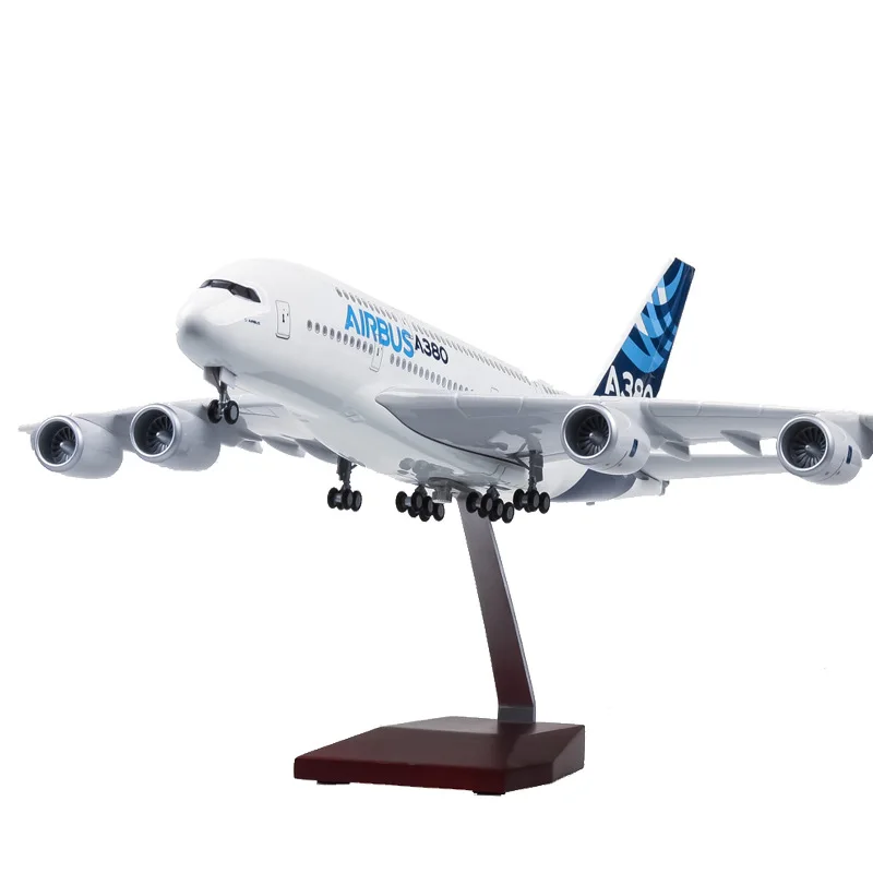 

1:160 Airbus 380 Model Aircraft Civil Aircraft A380 Prototype Simulation Collection Gift Fuselage Length 45cm