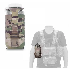 1L Water Bottle Pouch Tactical Chest Hanging Accessories Bag