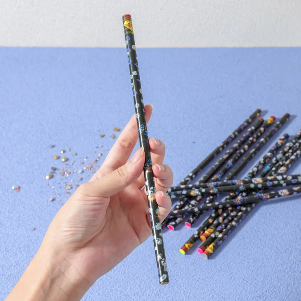 

4pcs Dotting Pen Rhinestone Tools Adhesive for Nail Art DIY Salon Yellow White Rose Green Lightweight Wax Pencil Gem Pen