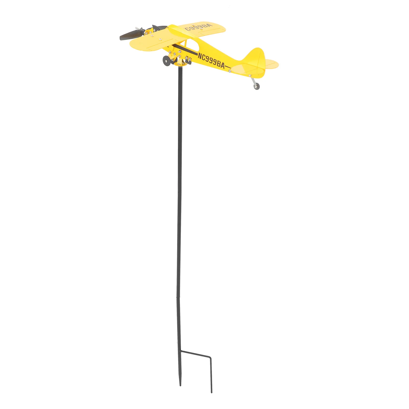 

Metal Airplane Weather Vane Roof Mount Durable Outdoor Patio Yard Garden 3D Metal Wind Spinner Decorative Weather Direction