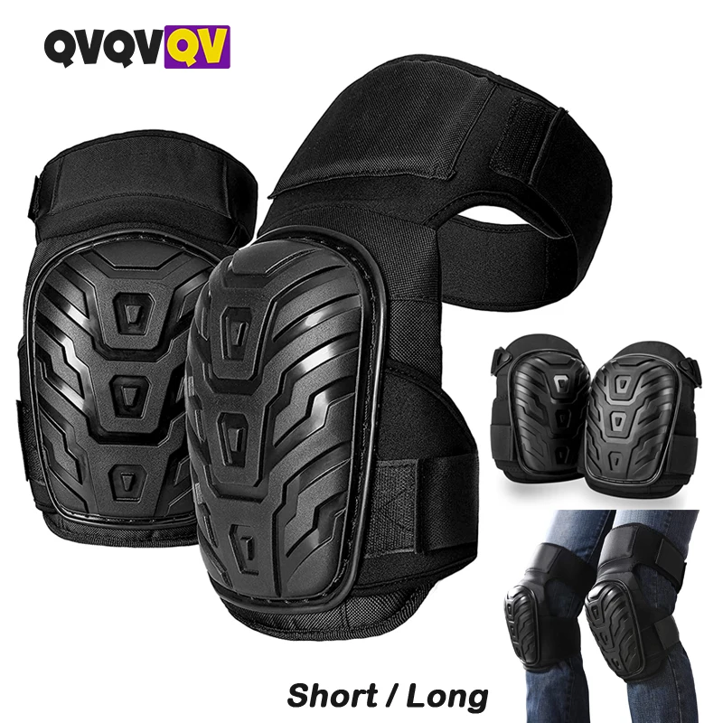 

1Pair Knee Pads for Work, 1 Pair Heavy Duty Foam Padding with Gel Cushion & Strong Double Straps for Construction, Gardening