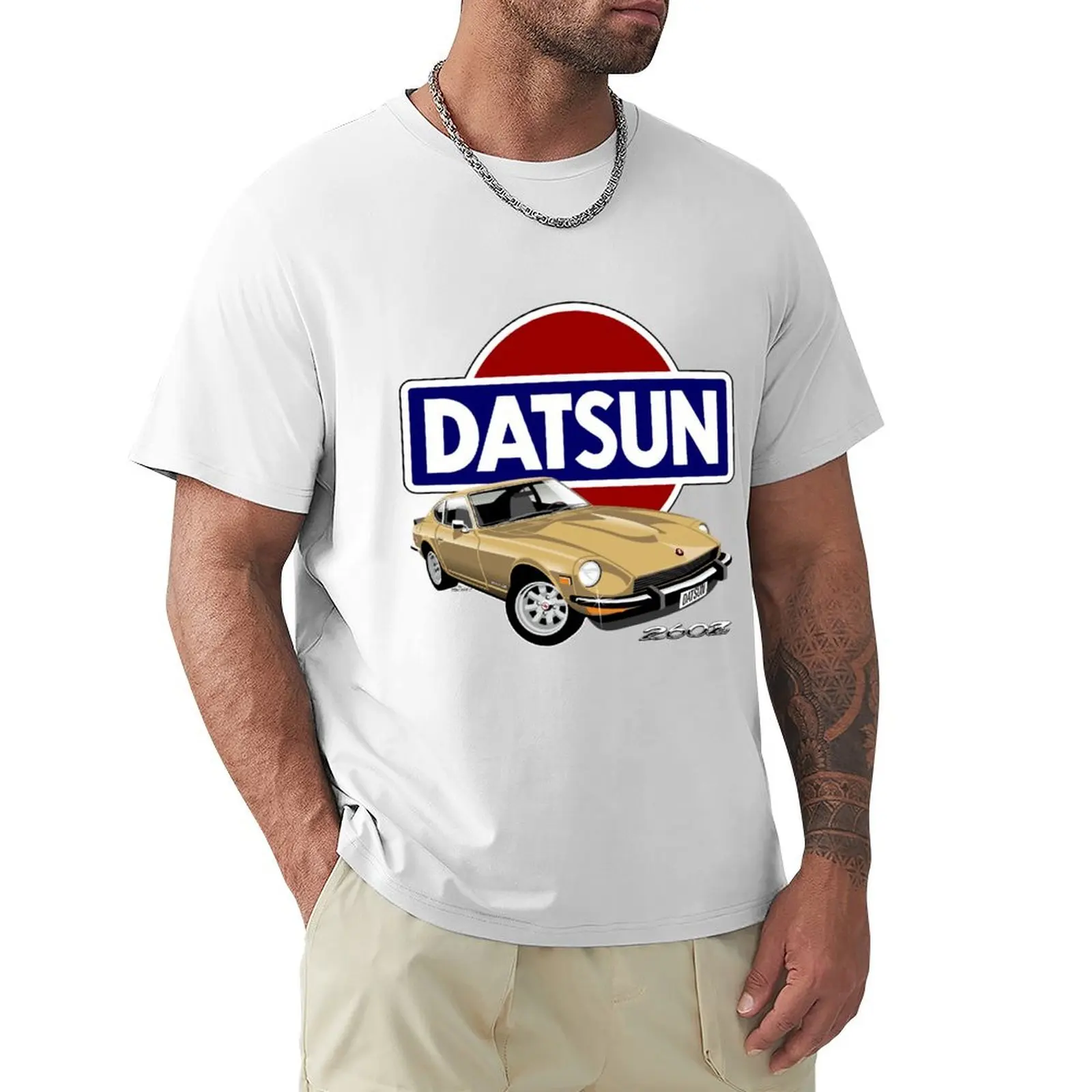 

Datsun 260Z gold T-Shirt kawaii clothes customs design your own black t shirts for men