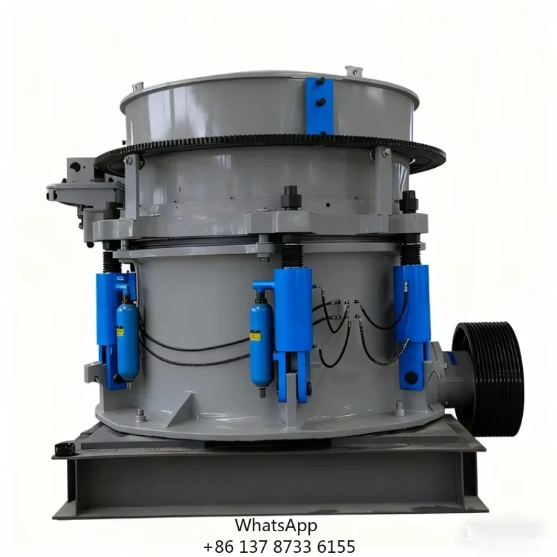 Hydraulic Cone Crusher Machine With Bearing High Productivity 120-240t/h For Basalt And Hard Rock