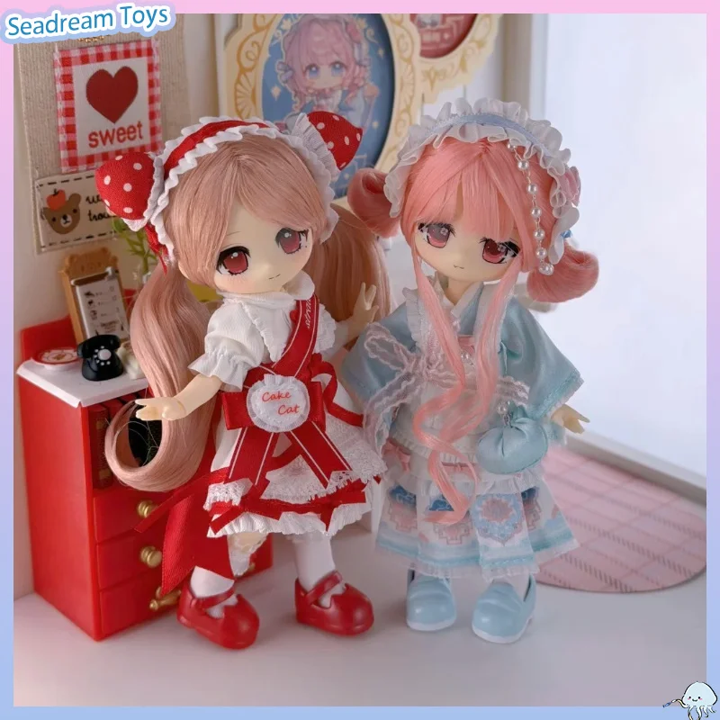 Genuine Nagi Beast Kid Visit Fairy Tale Town 1/12 Scale MJD Doll Blind Box Rooted Hair Joint Movable Action Figure Toy Gift