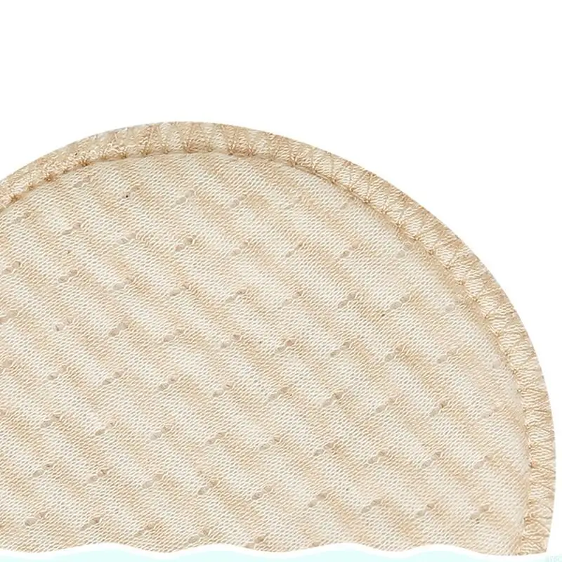 4pcs Reusable Nursing Breast Pads Washable Soft Absorbent Baby Breastfeeding Breast Cotton Pads for Pregnant Women - Image 5