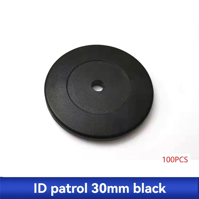 A92Z لنظام جولة الحراسة 100 قطعة مقاوم للماء 30 مللي متر 125 كيلو هرتز تتفاعل IC علامة رمز ل NFC نقطة تفتيش دورية