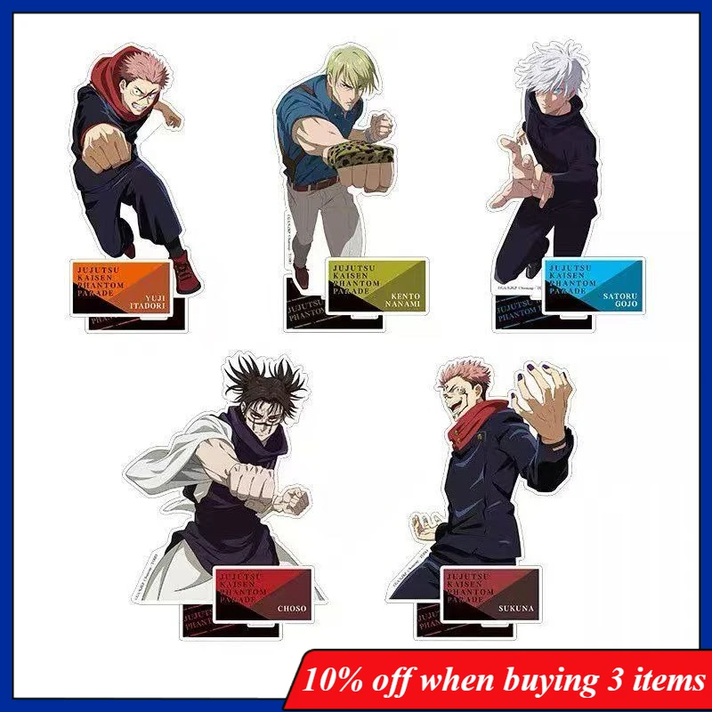 Figura de Acrílico de Kento Nanami, Figura de Choso, Placa Decorativa de Satoru Gojo, Artículos de Anime, Coleccionables, Regalos