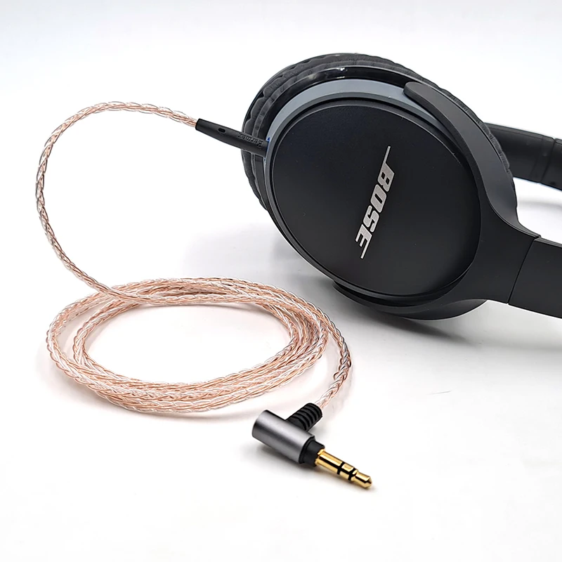 استبدال كابل 3.5 مللي متر ستيريو إلى 2.5 مللي متر أنثى ل BOSE AKG Sennheiser beyerالديناميكي الإبداعية Live2 QC25 QC35 PXC550 DT240pro سماعة