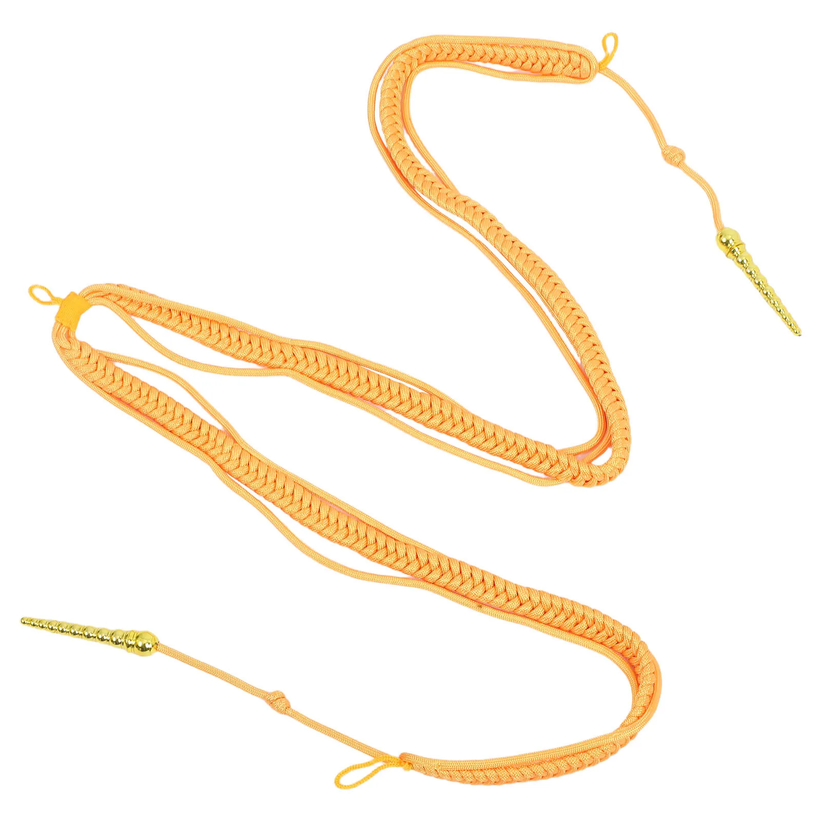 

Gold Aiguillette Shoulder Cord Uniform Braided Traditional Military Shoulder Badge Formal Dress Epaulets Gold Aiguillette