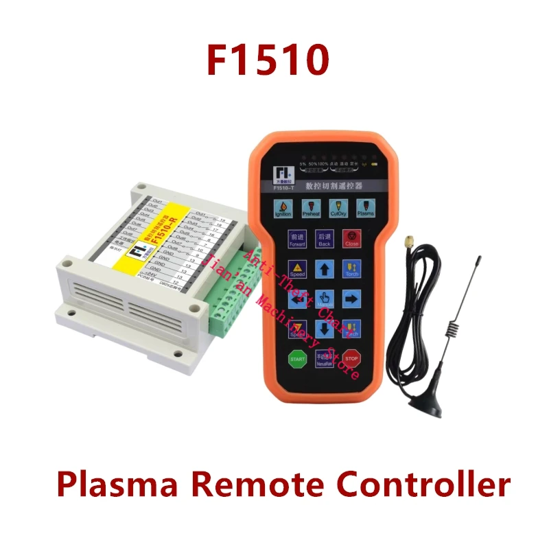 Imagem -05 - Nova Versão F1510 F2100b F2300a F2300b Controlador de Corte Plasma Remot F1510 Fangling 1510 Controle Remoto sem Fio