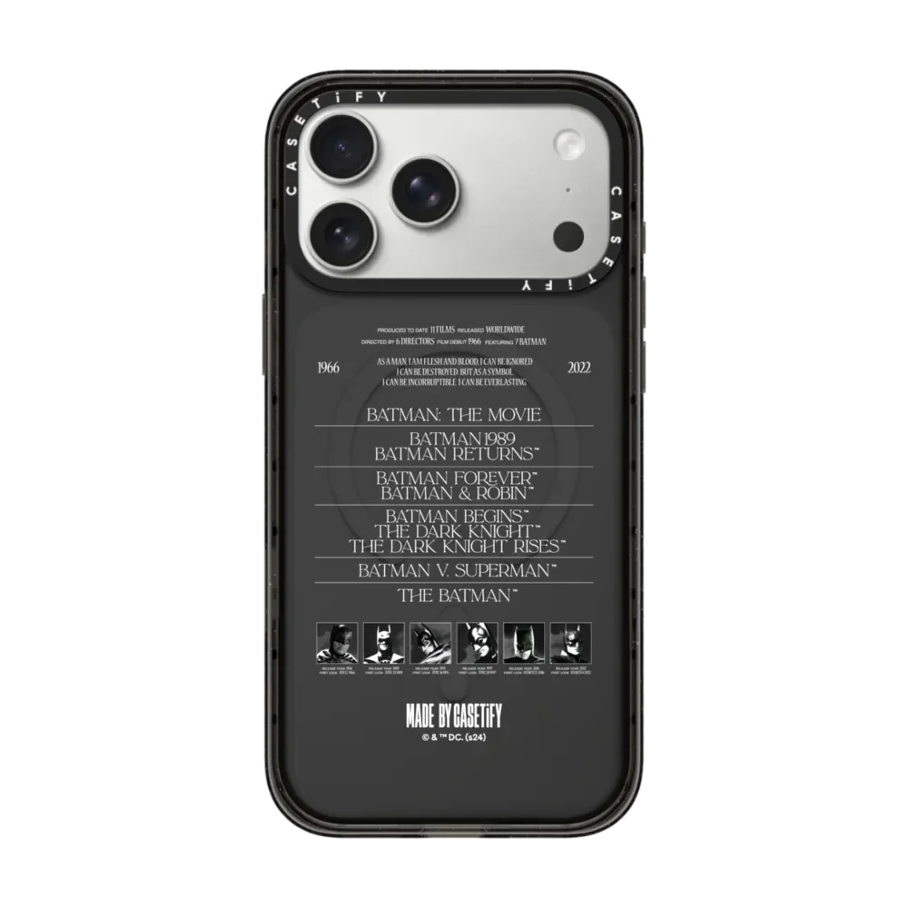 CASETiFY Batman™ Series Magnetic Drop-proof Case for iPhone 13 14