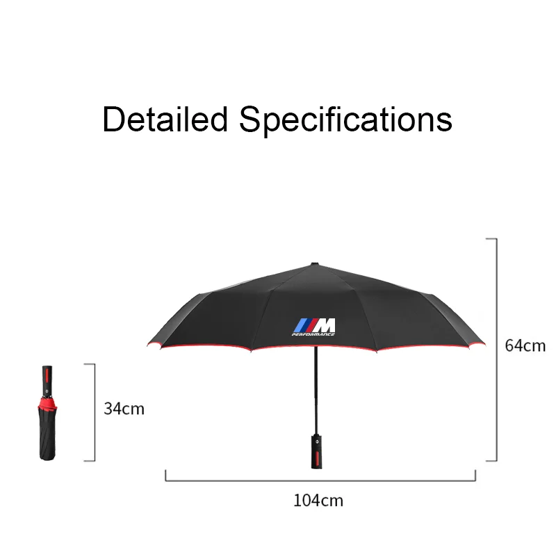 Car Umbrella For BMW E46 E90 E60 F10 E39 F30 E36 F20 E91 E30 G30 F31 Strengthen The Umbrella Frame To Protect Against Rain Sun