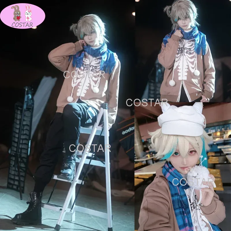 

Youtuber VirtuaReal Aza Cosplay Costume Cos Asa Ifrit‌ Wig Game Anime Party Uniform Hallowen Play Role Clothes Clothing
