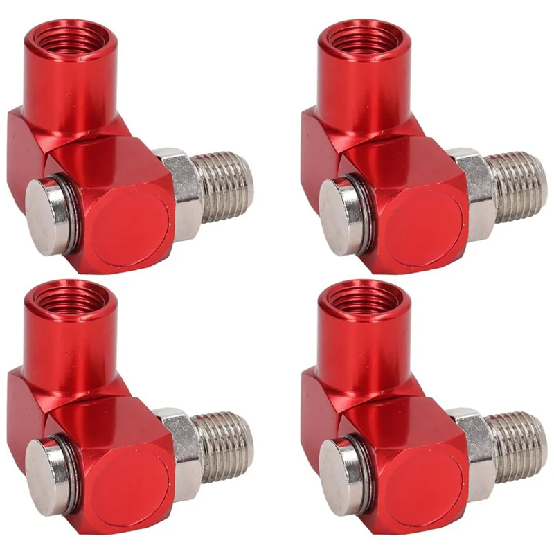 

AB41-16Pc 360 Degree Swivel Air Hose Connector 1/4In NPT Industrial Air Fittings Pneumatic Tool Adapter Air Hose Joint