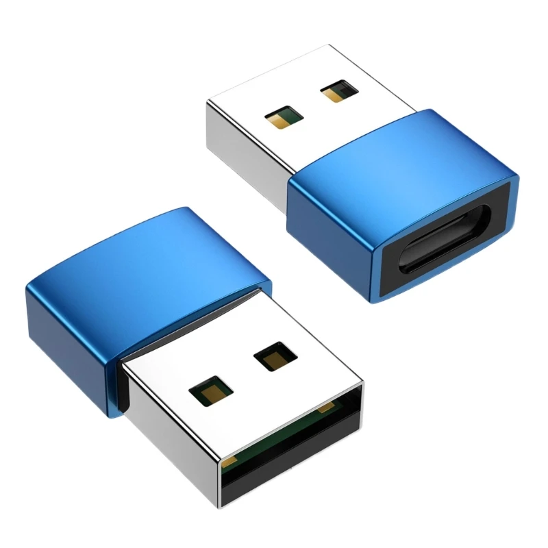 Adaptor USB Ke Tipe C Untuk Transfer File Cepat dan Catu Daya untuk PC, Laptop,