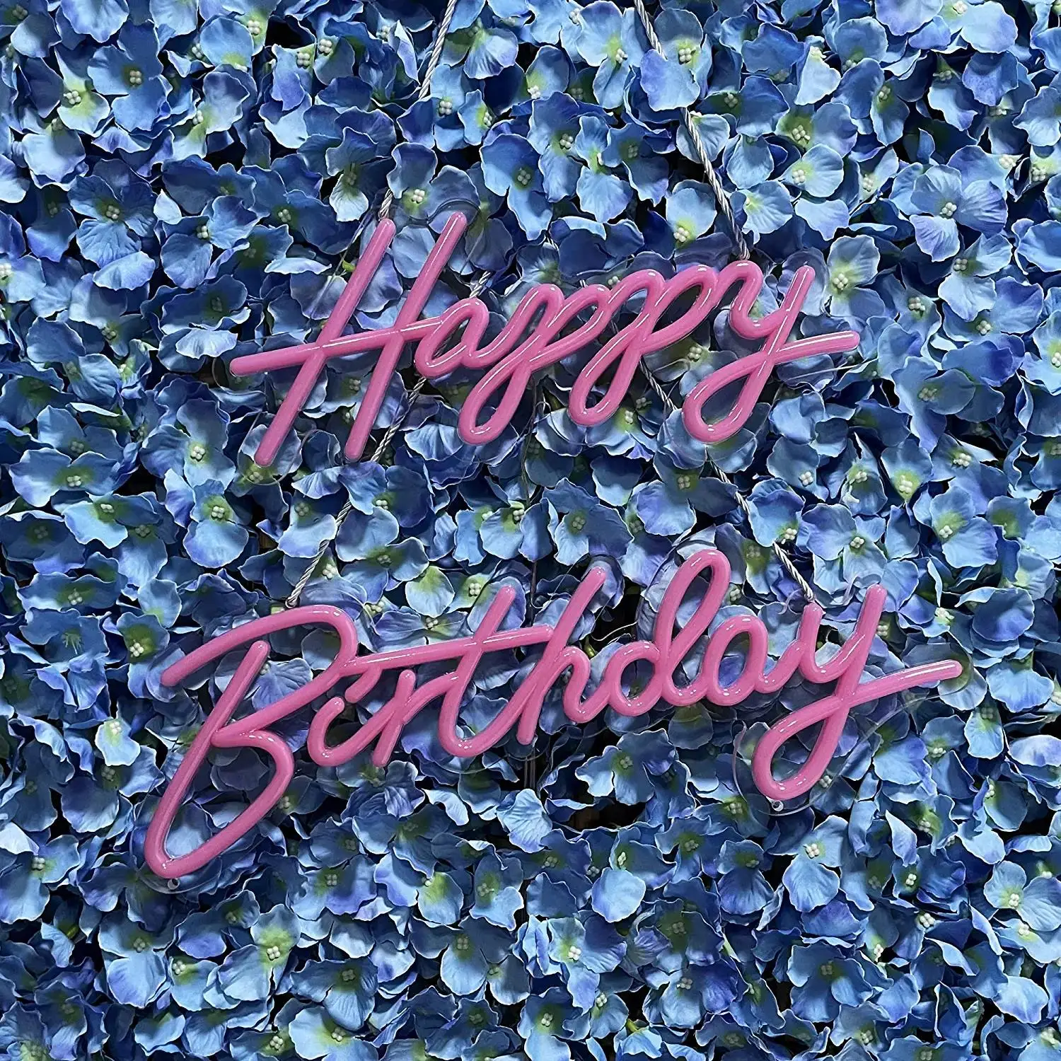 

Pink Happy Birthday Neon Signs Led Light 10 Styles for Bar Pub Club Home Wall Hanging Flex Neon Lights Wedding Home Party Decor