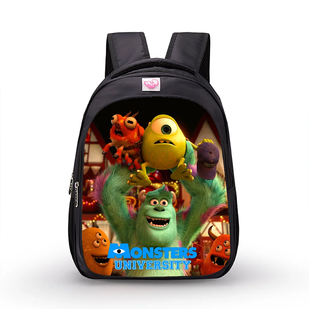 

14 inch Monsters University Children Backpack Primary School Bags for Boys Girls Kindergarten Schoolbag Kids Mochila