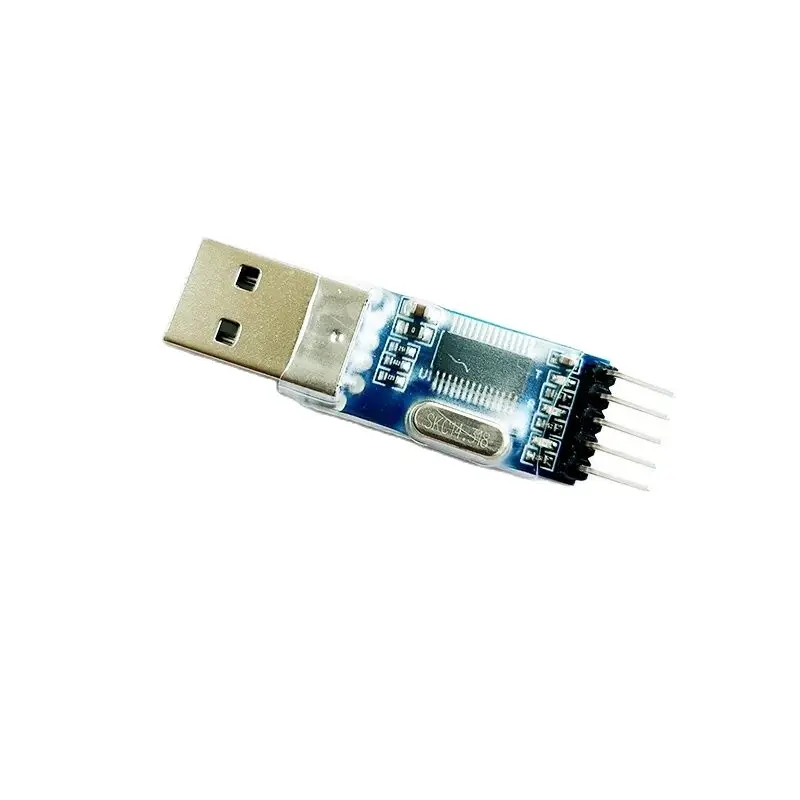 Placa intermitente USB a TTL Zhongjiu, actualización PL2303HX, módulo STC, microcontrolador, cable de descarga, cable intermitente