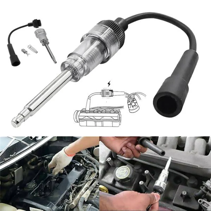 

Тестер SPARK PLUG, катушка системы зажигания автомобиля, линейный автоматический диагностический тест, инструменты