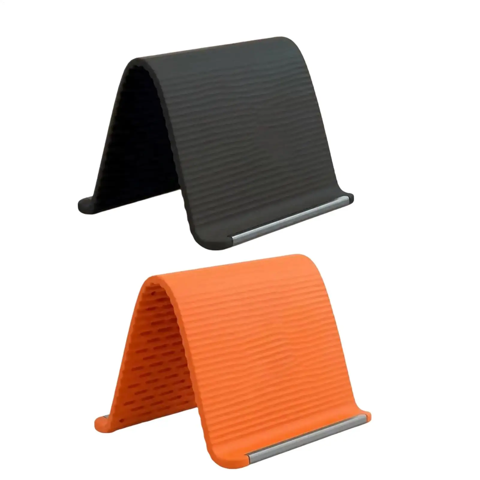 

Portable Foldable Silicone Phone Holder Multi-Angle Adjustable Mount Freely Bent For Airplane Travel Office Mobile Phones