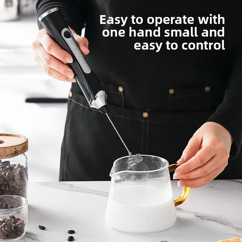 

Small waist mixer, milk frother, egg beater, electric handheld portable milk, coffee, cream, butter mixer, essential for kitchen