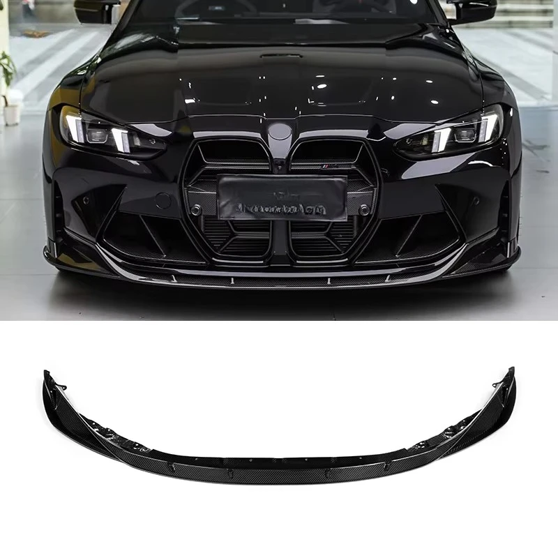 

High Quality Dry Carbon Fiber CT Style Front Lip for M3 G80 M4 G82 G83 2021+ G80 G82 G83 Dry Carbon Fiber Car Splitters