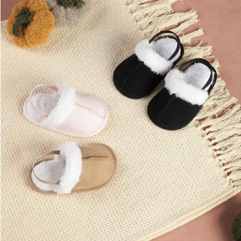 

Обувь для девочек 0-18 месяцев, мягкая удобная детская прогулочная обувь, нескользящая теплая утолщенная обувь для малышей, обувь для детской кроватки