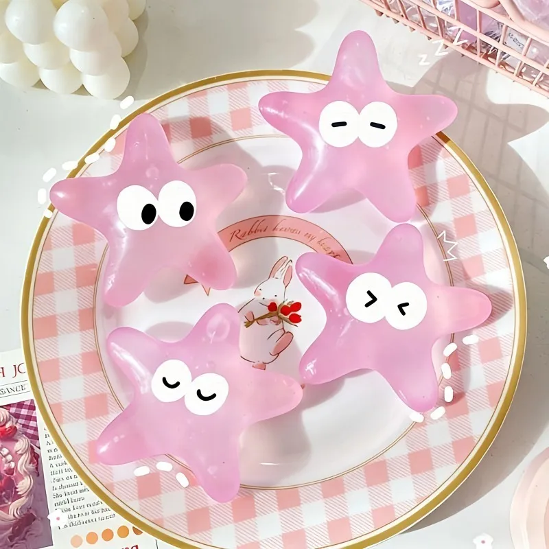 

Мягкая игрушка-антистресс в виде морской звезды, меняющая цвет, с мальтозой, сенсорная игрушка-сквиш для снятия тревоги, новинка, подарок для снятия напряжения