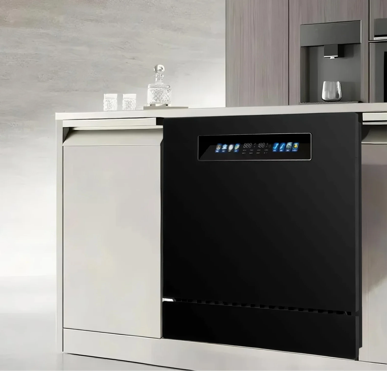 

14 комплектов встраиваемых электрических посудомоечных машин из нержавеющей стали с PTC-сушкой горячим воздухом, УФ-дезинфекцией, класс энергоэффективности A+++, для домашнего использования