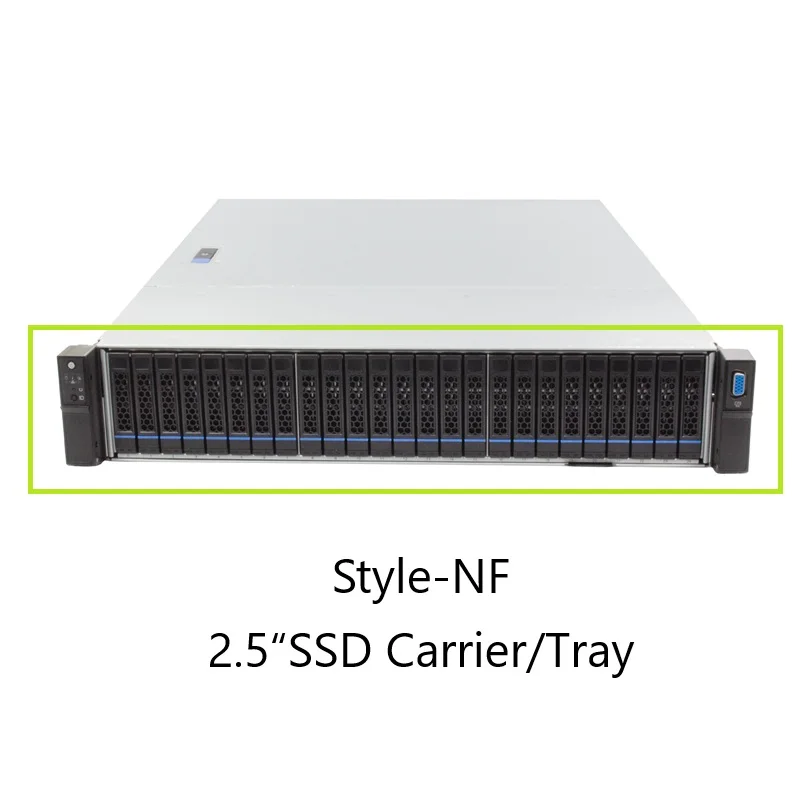 Factory Direct Sale 2.5 NVMe SSD Carrier Hotswap Tray 10pcs Per Batch