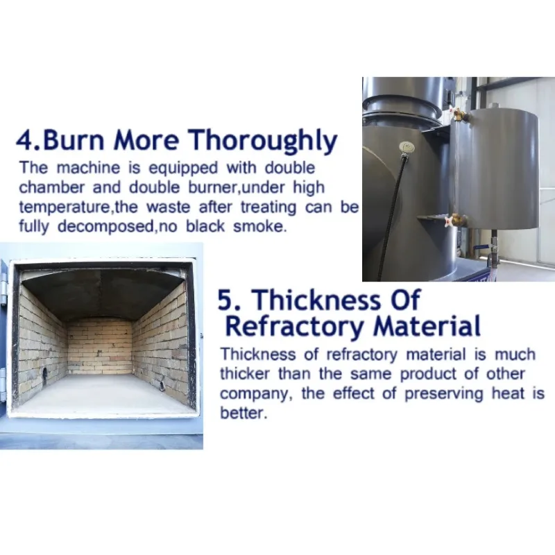 High-temperature Treatment of Environmental protection Equipment Waste Incinerator Without  - Pet and Animal