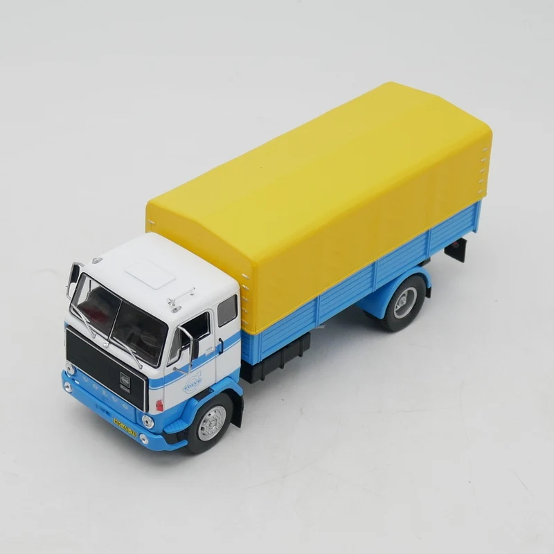 Ixo 1:43 Scale Diecast Alloy Volvo F89 Box Truck Transport Vehicle Toys Cars Model Classics Adult Gifts Souvenir Static Display