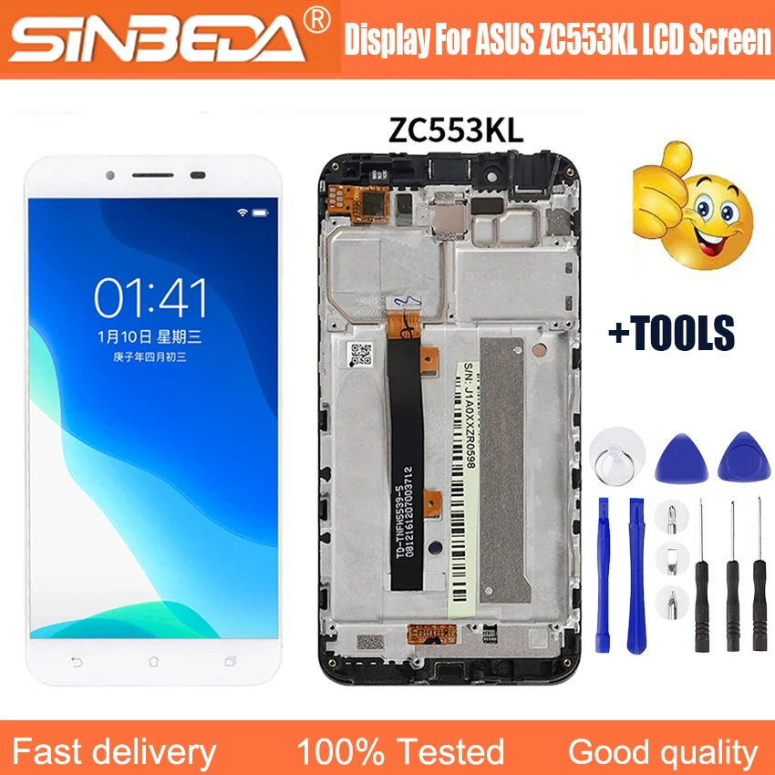 

5.5" AAA+++ LCD For ASUS Zenfone 3 Max ZC553KL X00DD LCD Display Premium Quality Touch Screen Replacement Parts Phone Repair