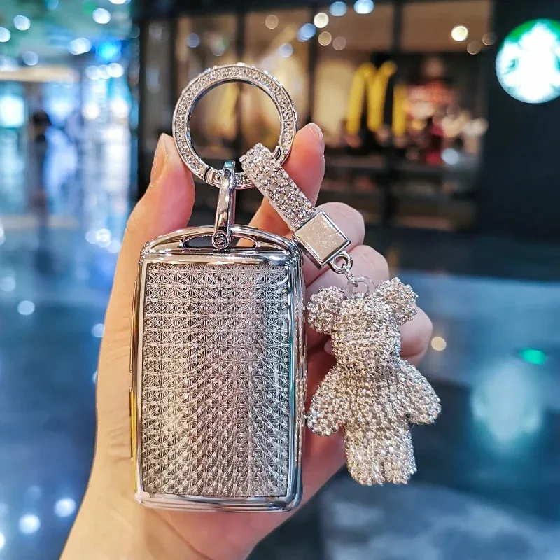 

Keychain for Mazda Axela Atenza CX4 CX5 cx8 cx30 keycover keyshell keychain keycase cute bear key bag