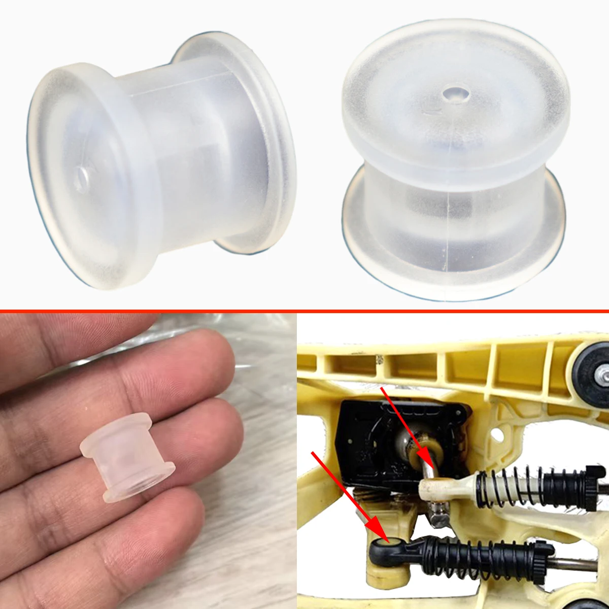 

For Mercedes-Benz A-Class W169 2004-2012 Gearbox Shift Cable Linkage Bushing Lever End Connect Joint Collect Adjuster Selector