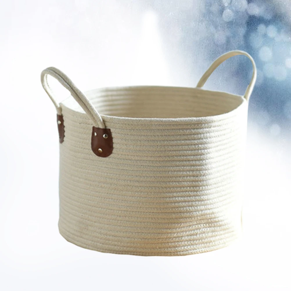 

Laundry Basket Dirty Clothes Organizer Cloth Storage Container Large Capacity Eco Material Double Handle Home Decor Hamper Toy