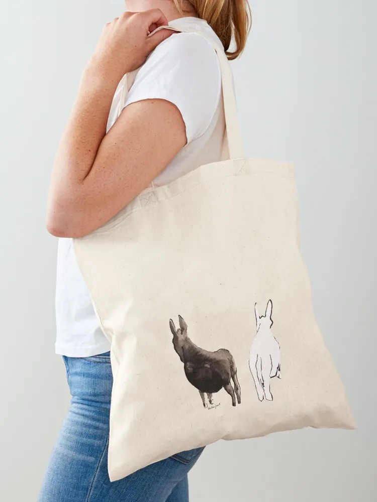 

Donkeys II - Electra Grant Tote Bag personalized tote bag shopping bags foldable ecological bags cloth bag woman