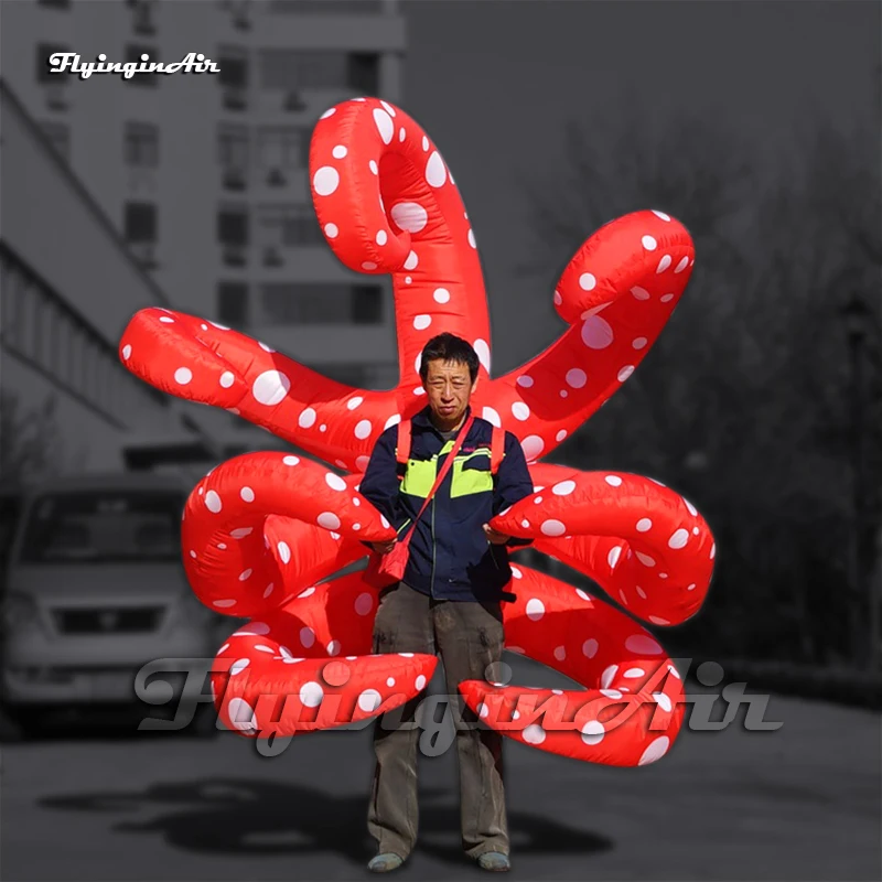 Walking Inflatable Tentacle Costume Dancing Wing Wearable Blow Up Parade Suit For Stage Show