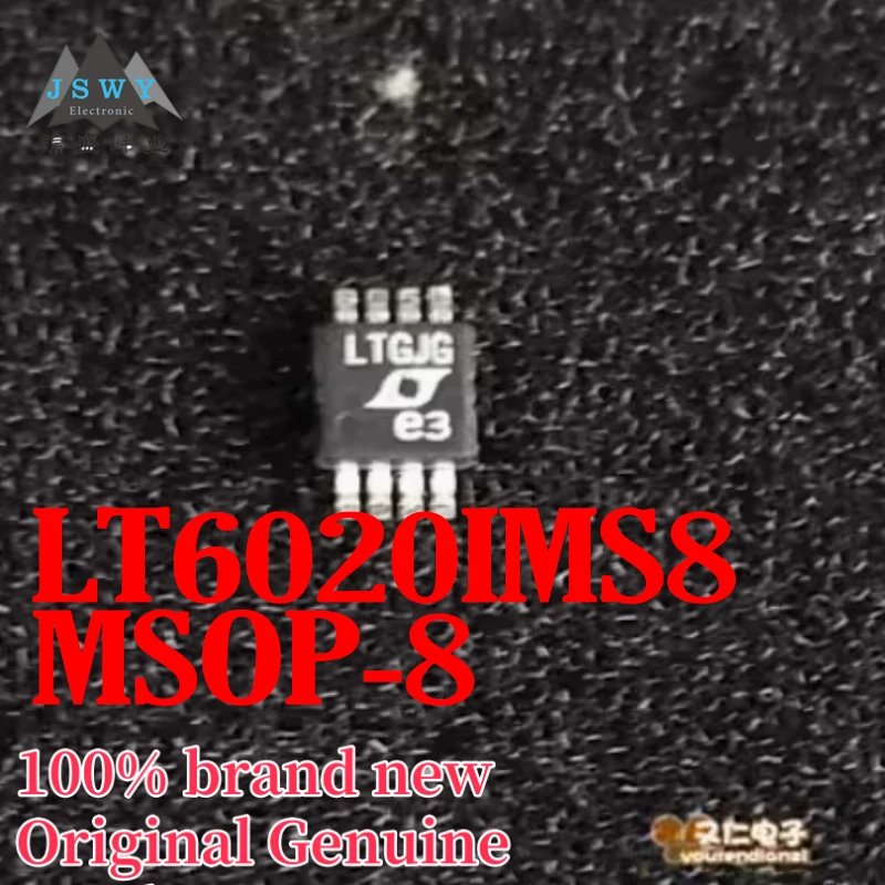 

(1/10pcs) LT6020IMS8 MSOP-8 Dual Operational Amplifier Chip IC Brand New Original Packaging Fast Shipping Free Shipping