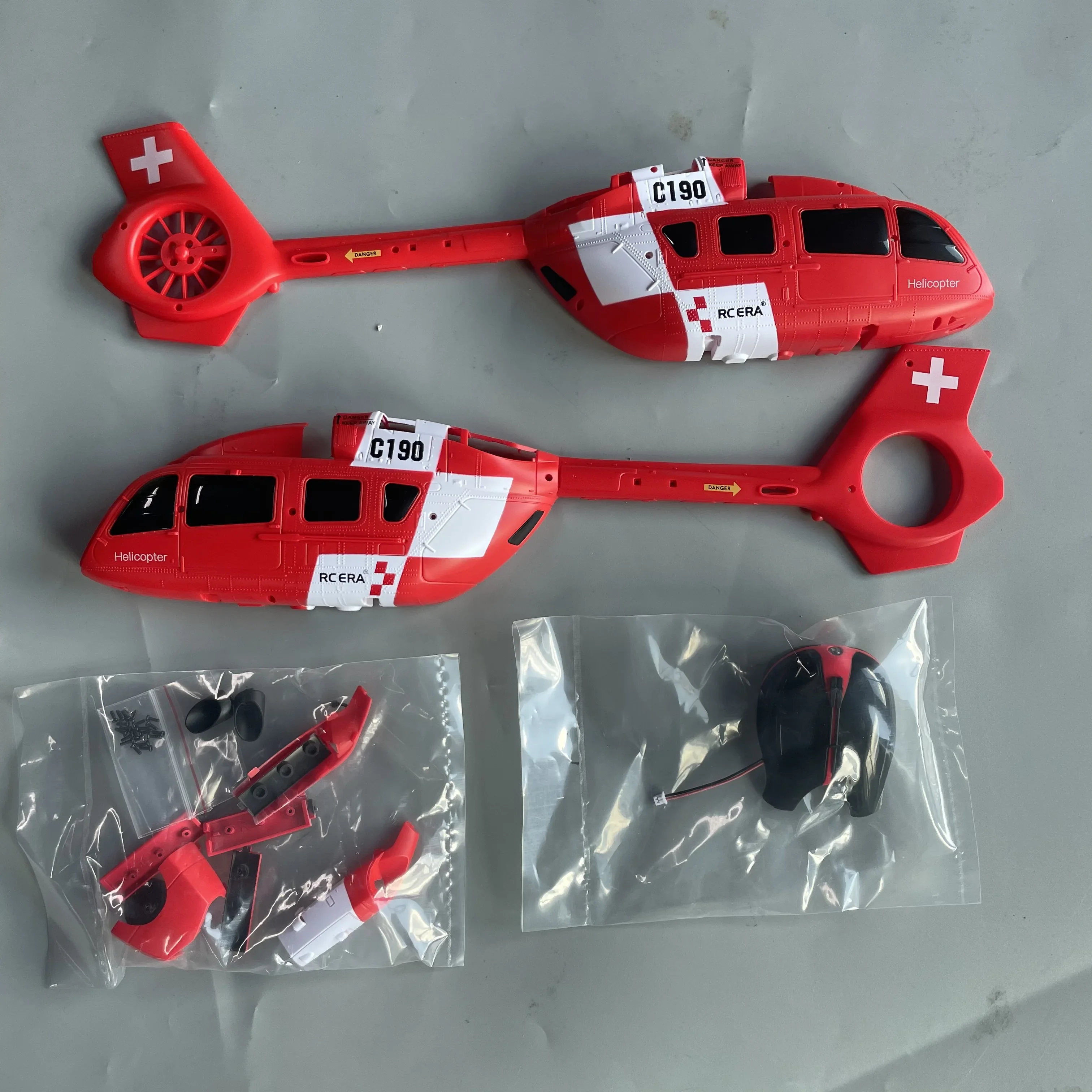 Spare Parts List For RC ERA C190 H145 RC Helicopter Accessosy Body Shell Blade Main Shaft Motor Bearing Gear Servo Receiver etc