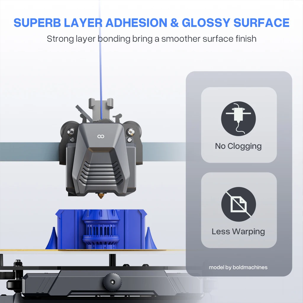 

ELEGOO PLA+ Filament 1.75mm 3D PLA for 3D Printer Consumables Material Compatible with Most FDM Printers(1KG/Spool, 2.2 lbs)